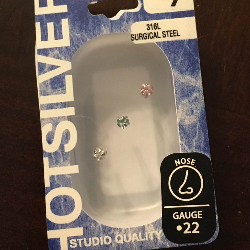 NEW || HOTSILVER STUDIO QUALITY Nose Piercings